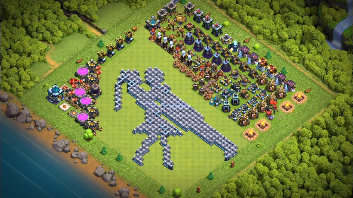 COC Blaze | Village Base Layouts | Troll Bases | All |Clash of Clans